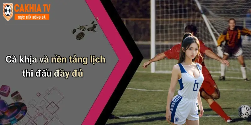 Cà khịa và nền tảng lịch thi đấu đầy đủ