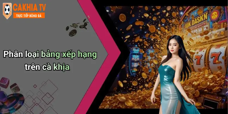 Phân loại bảng xếp hạng trên cà khịa