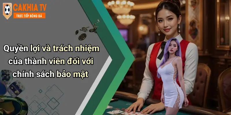 Chính Sách Bảo Mật: Trải Nghiệm An Toàn Tuyệt Đối Tại Diễn Đàn Cà Khịa 3 Quyền lợi và trách nhiệm của thành viên đối với chính sách bảo mật