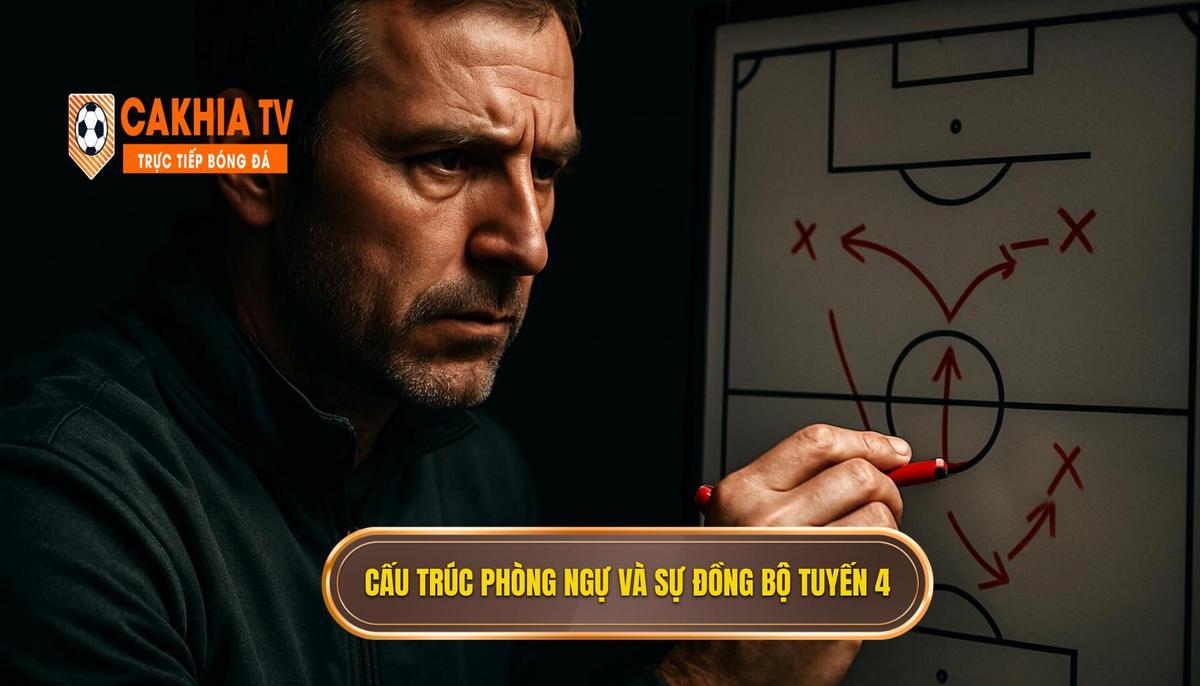 Cấu trúc phòng ngự theo khu vực và sự đồng bộ của hai tuyến 4