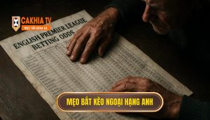 Mẹo bắt kèo Ngoại Hạng Anh