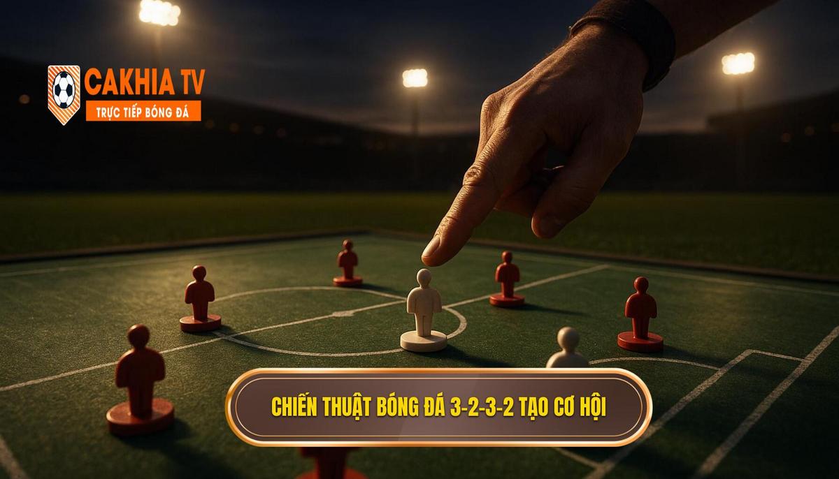Phá Vỡ Phòng Tuyến_ Cách Chiến thuật bóng đá 3-2-3-2 Tạo Ra Cơ Hội