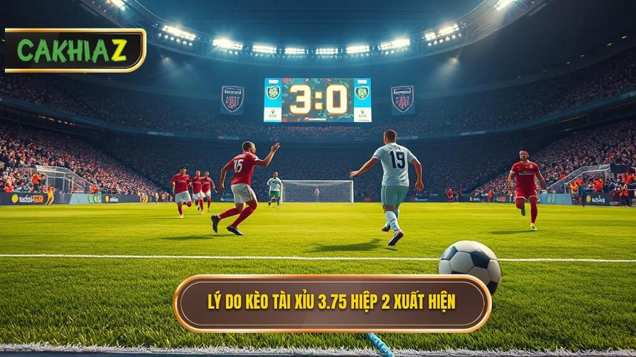 Lý do kèo tài xỉu 3.75 hiệp 2 xuất hiện