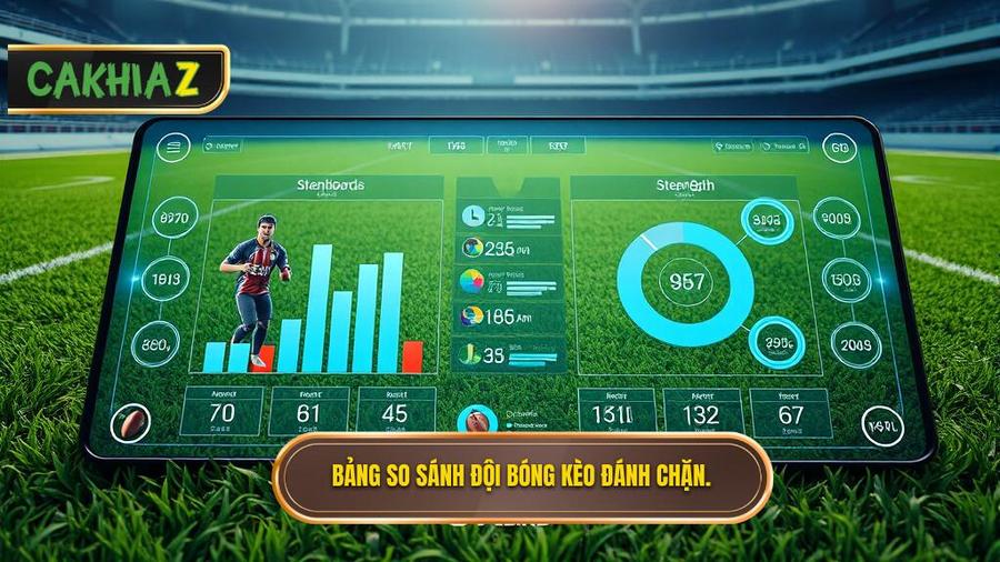 Bảng so sánh đội bóng kèo đánh chặn