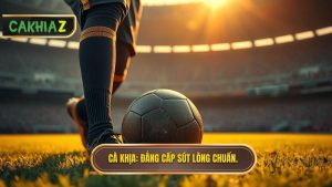 Kỹ thuật sút bóng bằng lòng bàn chân phải: Bí kíp sút là dính