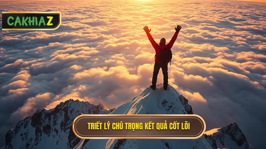 Triết lý cốt lõi: Kết quả là tất cả
