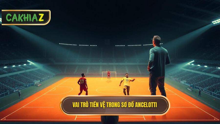 Vai trò của các tiền vệ trong Chiến thuật Carlo Ancelotti