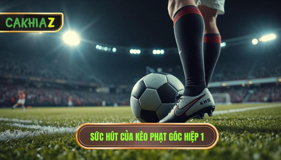 Tại sao kèo phạt góc hiệp 1 lại hấp dẫn dân chơi?
