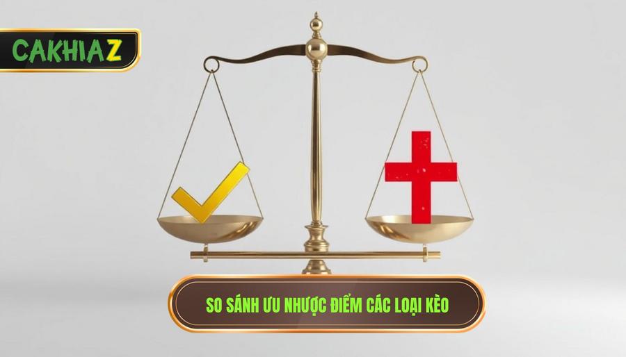 Ưu và nhược điểm của từng loại kèo